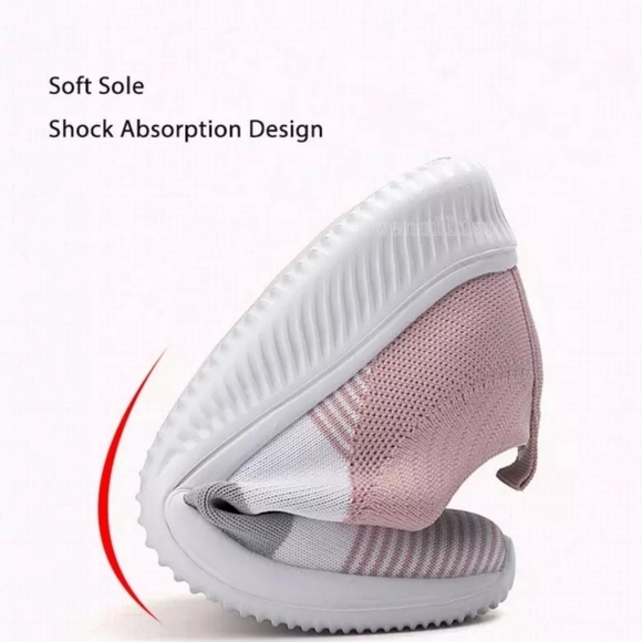 ⭕PREVIEW⭕ Black/White/Gray Knitted Sock Sneaker - Picture 7 of 8